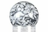 Polished Pinolite Sphere - Austria #380791-1